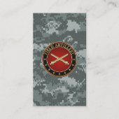 Field Artillery Branch Insignia Special Edition Visitenkarte (Vorderseite)