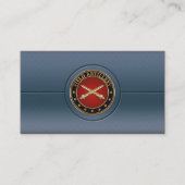 Field Artillery Branch Insignia Special Edition Visitenkarte (Vorderseite)