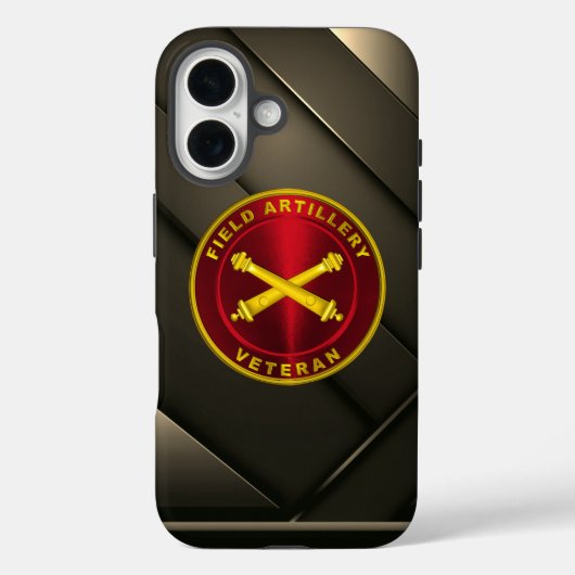 Field Artillery Veteran Case-Mate iPhone Hülle (Rückseite)