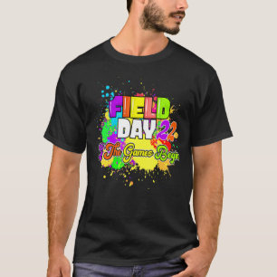 Field Day 2022 Lass The Games Begin Kids Boys Girl T-Shirt