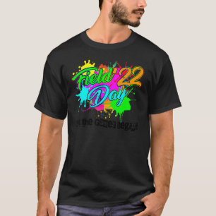 Field Day 2022 Lass The Games Begin Kids Boys Girl T-Shirt