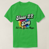 Field Day 2022 Lass The Games Begin Kids Boys Girl T-Shirt (Design vorne)
