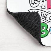 Field Day 2025 Lass The Games Begin Teachers Kids Mousepad (Ecke)