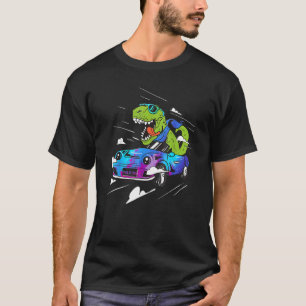 Field Day Dinosaur Rex Kinder Gefärbte Krawatte T-Shirt