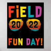 Field Day Fun Day 2022 Sungasse Kids Boys Girls Poster (Vorne)