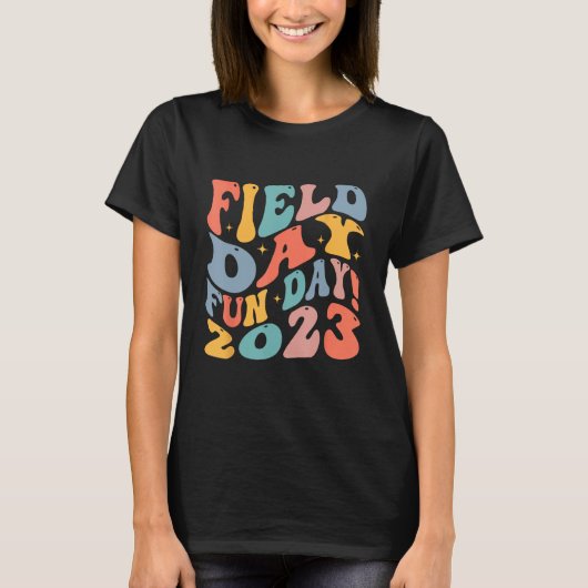 Field Day Fun Day 2023 For Teacher Student Field T T-Shirt (Vorderseite)