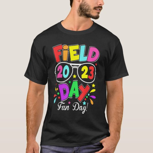 Field Day Fun Day 2023 Last Day of School T-Shirt (Vorderseite)