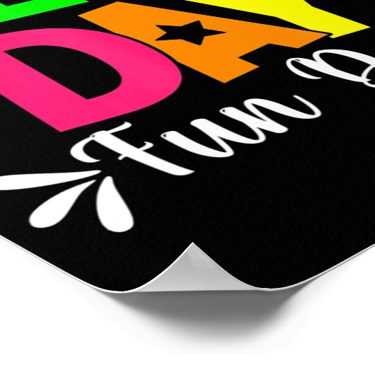 Field Day Fun Day School Trip Field Day Lehrer Ki Poster (Ecke)