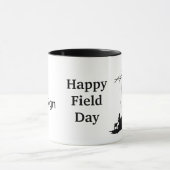 Field Day Ham Radio Silhouette Tasse - Ver.2 (Zentrum)