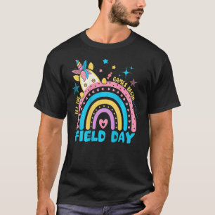 Field Day Lass The Games Begin Boys Girls Teachers T-Shirt
