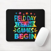 Field Day Lass The Games Begin Gefärbte Krawatte S Mousepad (Mit Mouse)