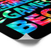 Field Day Lass The Games Begin Gefärbte Krawatte S Poster (Ecke)