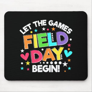 Field Day Lass The Games Begin Kids Boys Girls Tea Mousepad