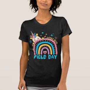Field Day Lass The Games Begin Kids Boys Girls Tea T-Shirt