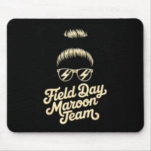 Field Day Maroon Team Fußballturnier Lehrer Mousepad
