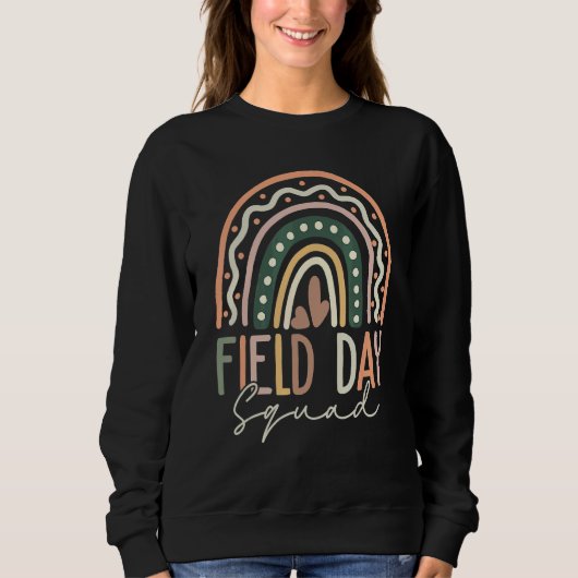 Field Day Squad Teacher Student Cool Last Day Of S Sweatshirt (Vorderseite)