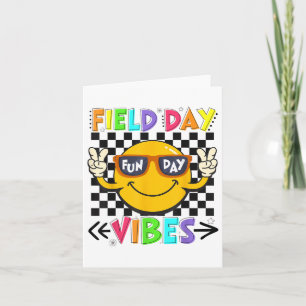Field Day Vibes 2025 Happy Field Day Vibes Teacher Karte