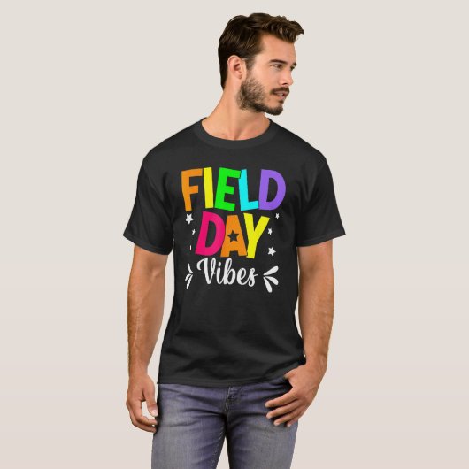 Field Day Vibes For Teacher Kids Field Day 2023 T-Shirt (Vorne ganz)