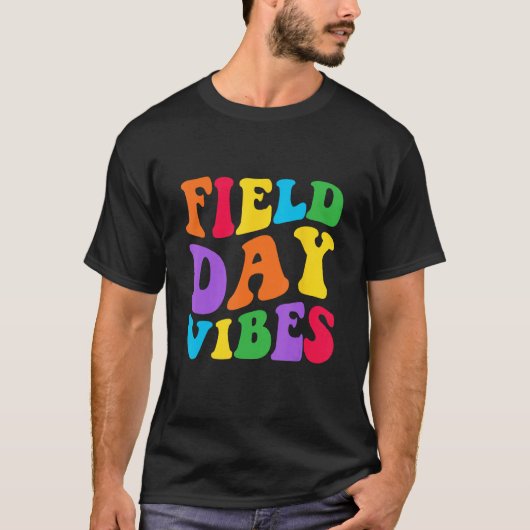 Field Day Vibes   For Teacher Kids Field Day 2023  T-Shirt (Vorderseite)