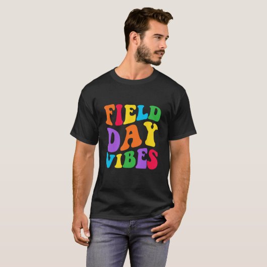 Field Day Vibes For Teacher Kids Field Day 2023 T-Shirt (Vorne ganz)