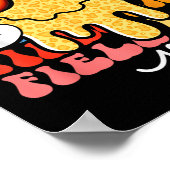 Field Day Vibes Smile Face Lehrer Kinder Happy Fie Poster (Ecke)