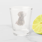 Field & Feather – Deutsch Kurzhaar mit  Schnapsglas (Rückseite)