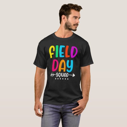 Field Fun Day 2023 Squad School Trip Vibes Kids Te T-Shirt (Vorne ganz)