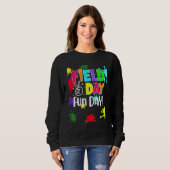Field Fun Day Squad School Trip Vibes Boys Girls T Sweatshirt (Vorne ganz)