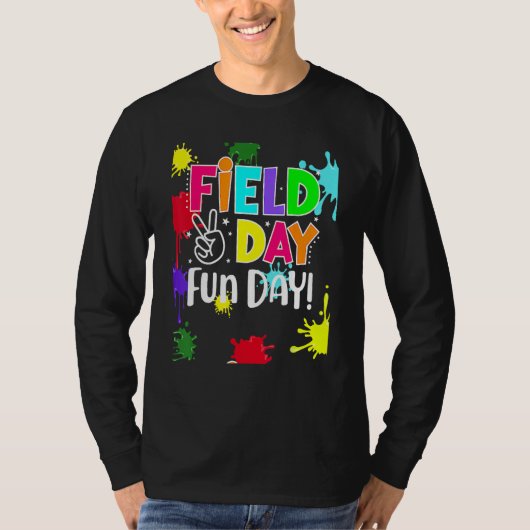 Field Fun Day Squad School Trip Vibes Boys Girls T T-Shirt (Vorderseite)