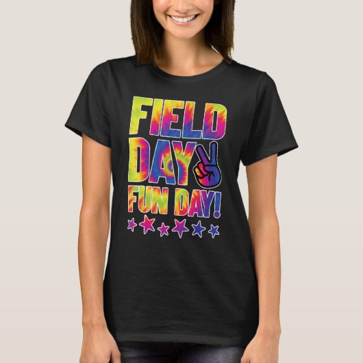 Field Fun Day Squad School Trip Vibes Boys Girls T T-Shirt (Vorderseite)