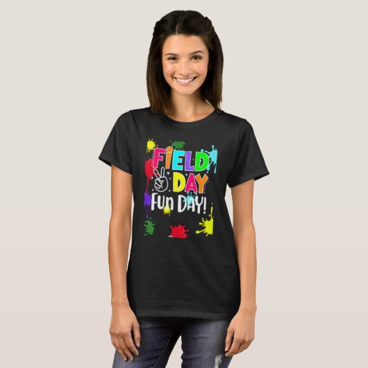 Field Fun Day Squad School Trip Vibes Boys Girls T T-Shirt (Vorne ganz)