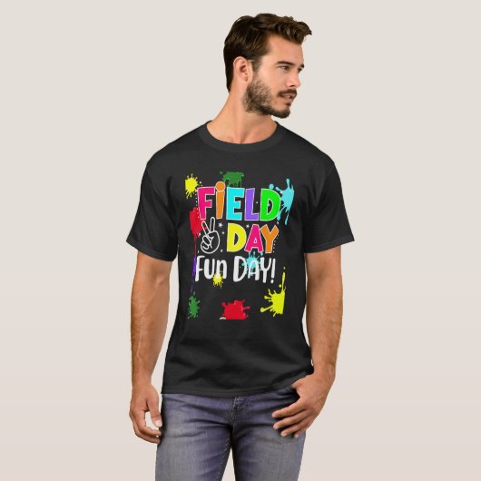Field Fun Day Squad School Trip Vibes Boys Girls T T-Shirt (Vorne ganz)