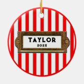 Field Hockey 2020 Keramikornament (Hinten)