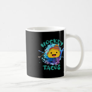 Field Hockey And Tacos Fan League Eishockeyspieler Kaffeetasse