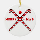 Field Hockey Christmas Keepake Keramik Ornament (Vorne)