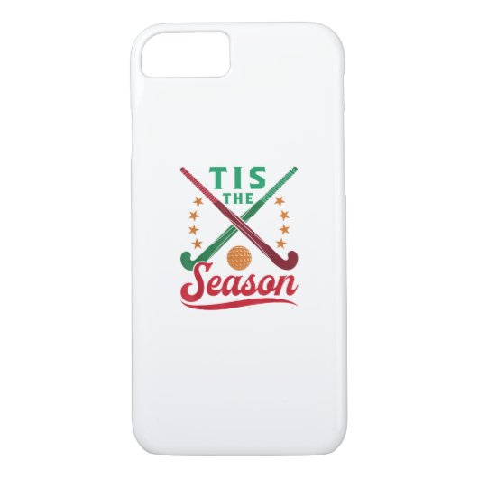 Field Hockey Christmas Tis The Season Player Holid Case-Mate iPhone Hülle (Rückseite)