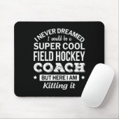Field Hockey Coach Geschenk Mousepad (Mit Mouse)
