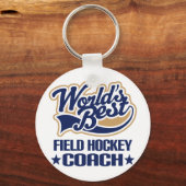 Field Hockey Coach Geschenk Schlüsselanhänger (Vorderseite)