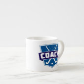 Field Hockey Cover Shield Espressotasse (Vorderseite Rechts)