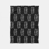 Field Hockey Girl Definition Fleecedecke (Vorderseite)