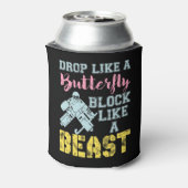 Field Hockey Goalie Block wie eine Bestie Dosenkühler (Kanne Rückseite)