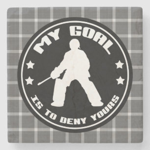 Field Hockey Goalie Zitat Untersetzer