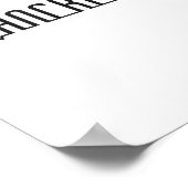 Field Hockey Heartbeat Hockey _1  Poster (Ecke)