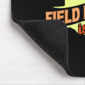 Field Hockey Is Life Cool Sports Lover Athlete Com Mousepad (Ecke)