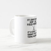 Field Hockey Lover Geschenke Field Hockey Spieler  Kaffeetasse (Vorderseite Links)