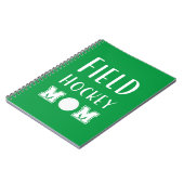 Field Hockey-Mama Notizblock (Linke Seite)