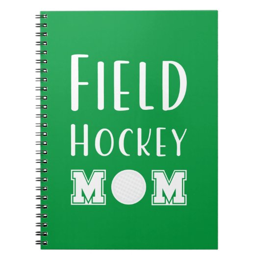 Field Hockey-Mama Notizblock (Vorderseite)