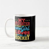 Field Hockey Mom Dad Parent Kaffeetasse (Links)