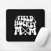 Field Hockey-Mutter Groovy-Mutter eines Field Hock Mousepad (Mit Mouse)