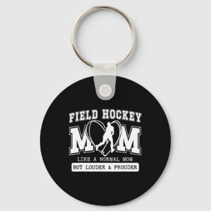 Field Hockey Mutter Lauter Und Stolzer Field Hocke Schlüsselanhänger